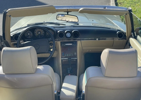 Mercedes-Benz SL cena 139000 przebieg: 90000, rok produkcji 1987 z Luboń małe 781